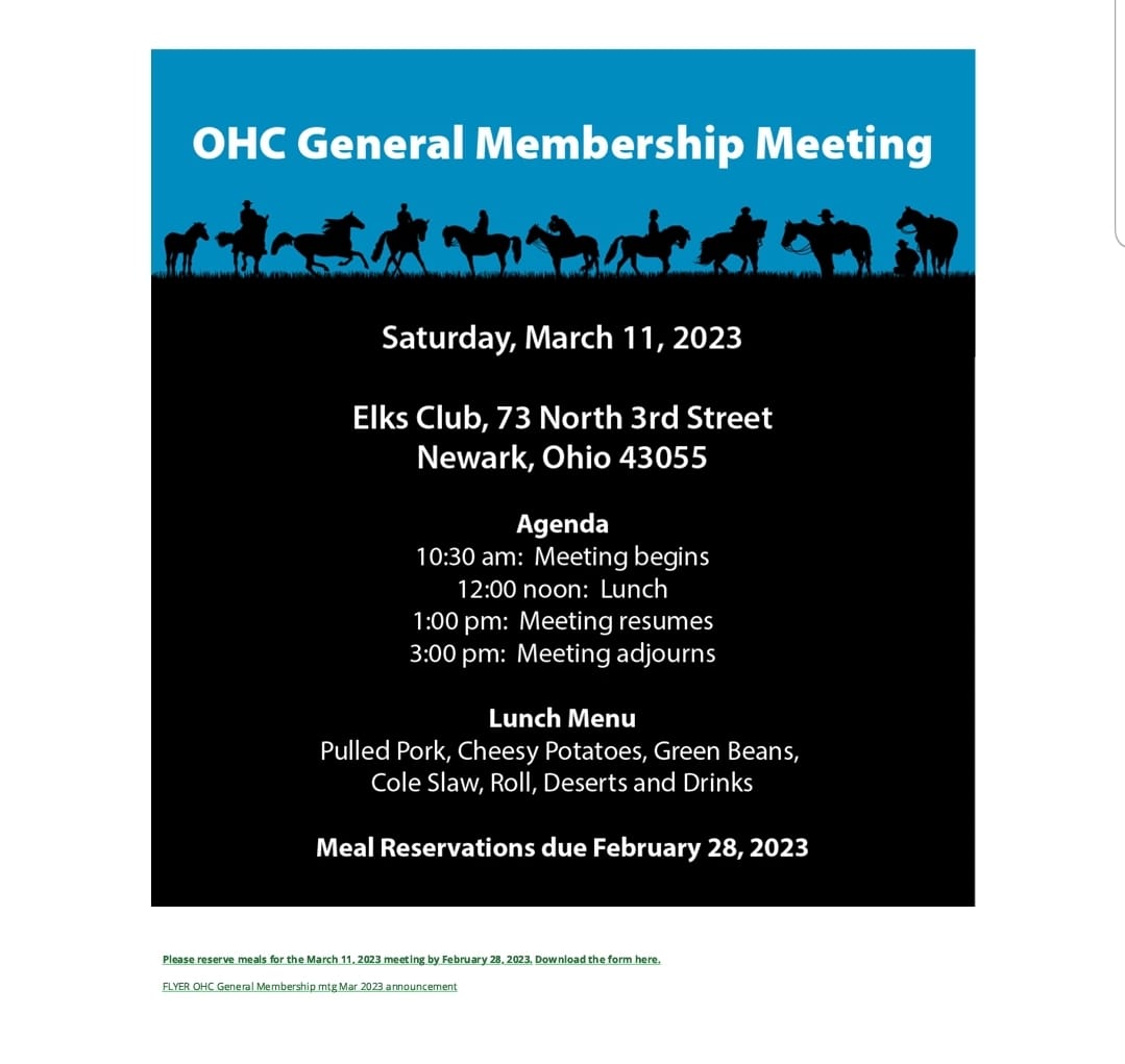 2023 General Membership Meeting